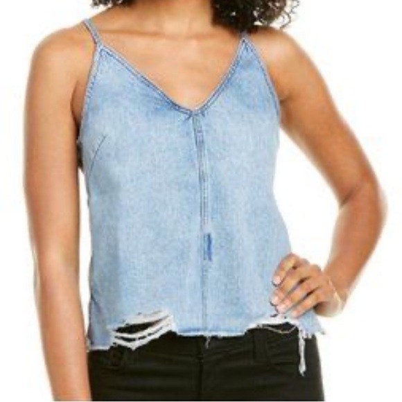 DL1961 Light Blue 100%cotton Top - Picture 1 of 9